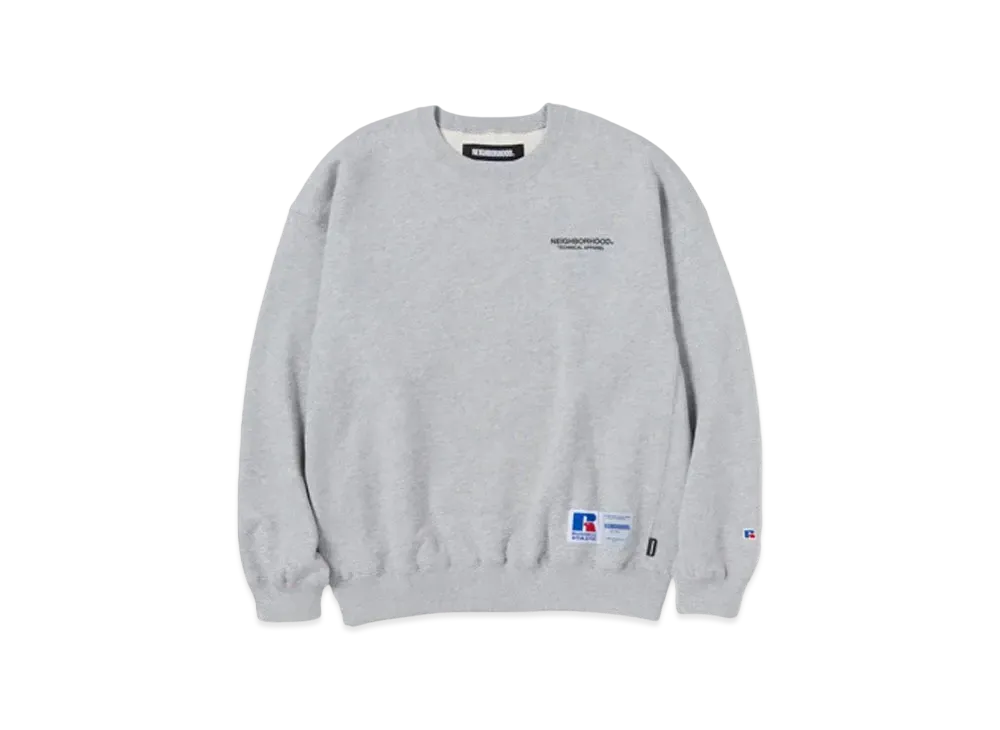NEIGHBORHOOD x RUSSELL Athletic . Sweatshirt LS "Gray"