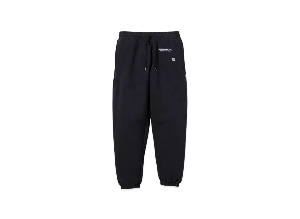 NEIGHBORHOOD x RUSSELL Athletic . Sweat Pants "Black"