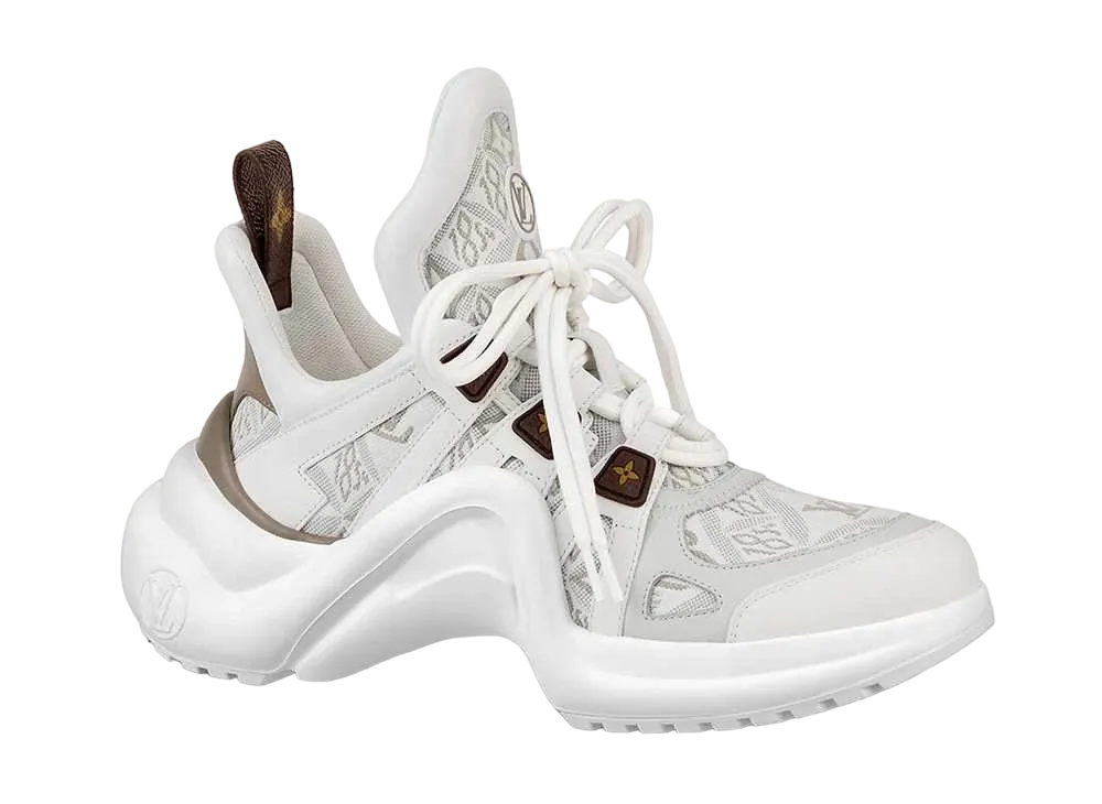 ルイヴィトン ウィメンズ アークライト ライン スニーカー "ホワイト"