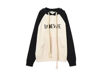 LOEWE x My Neighbor Totoro Dust Bunnies Hoodie In Cotton "Ecru/Black"