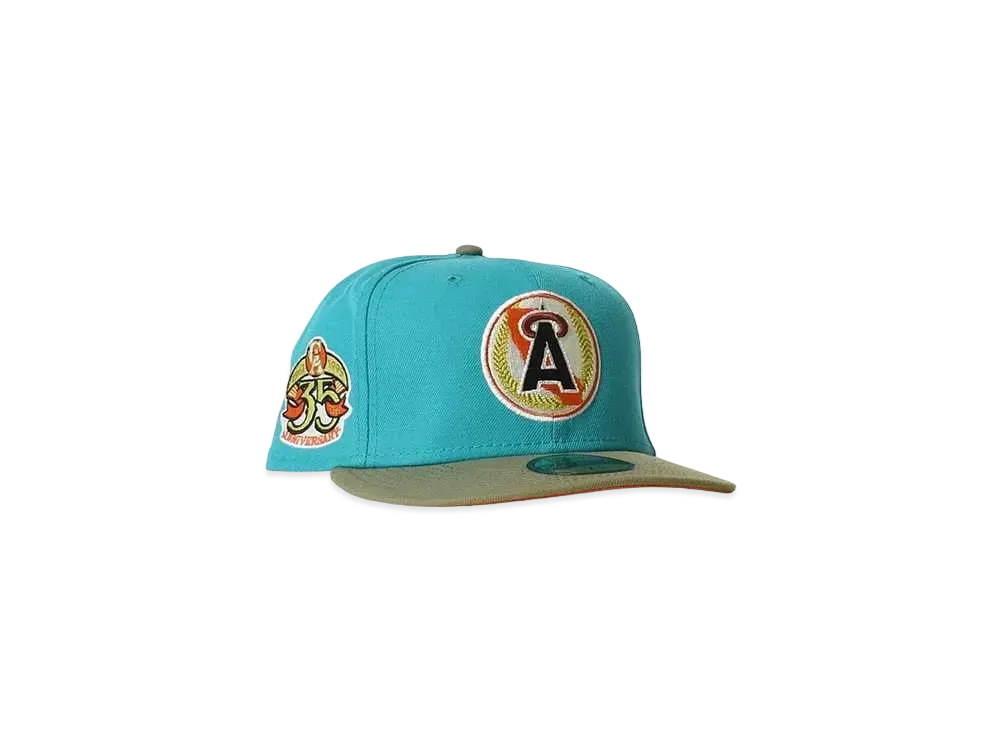NEW ERA LOS ANGELES ANGELS "TEAL×KHAKI"