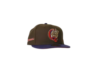 NEW ERA QUEENS KINGS "DARK BROWN×PURPLE"