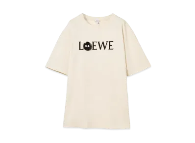 LOEWE x My Neighbor Totoro Dust Bunnies T-shirt In Cotton "Ecru"