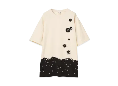 LOEWE x My Neighbor Totoro Dust Bunnies T-shirt In Cotton "Ecru/Black"