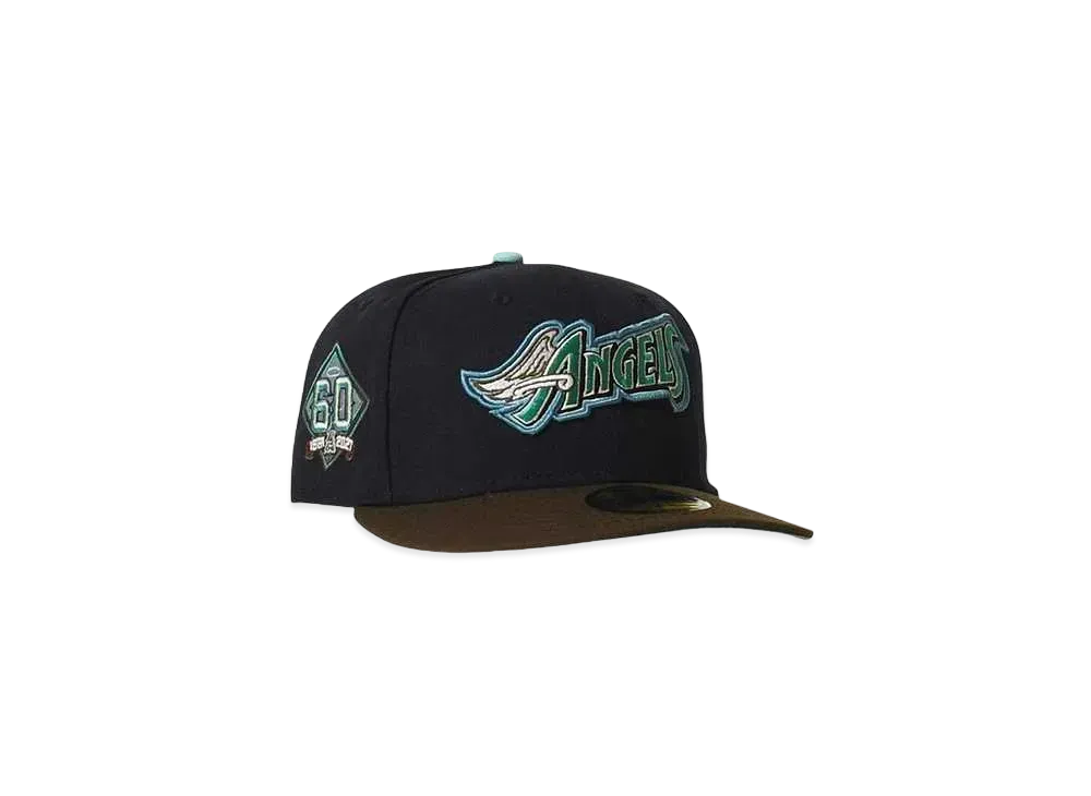 NEW ERA Anaheim Angels 60th anniversary "NAVY×BROWN"
