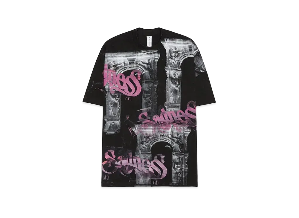 THE INCORPORATED USED SS T-SHIRT "BLACK" SIZE L