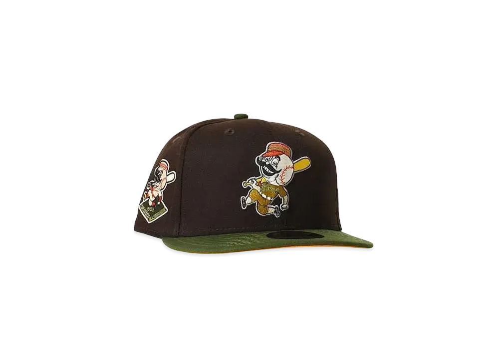 NEW ERA Cincinnati Reds 1953 all-star game "DARK BROWN×MOSS"