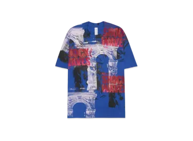 THE INCORPORATED USED SS T-SHIRT "BLUE" SIZE L