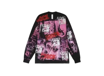 THE INCORPORATED USED LS T-SHIRT "BLACK" SIZE M