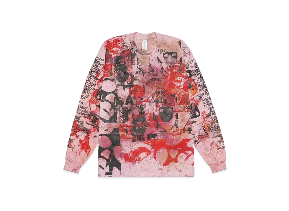 THE INCORPORATED USED LS T-SHIRT "TIE DYE" SIZE L