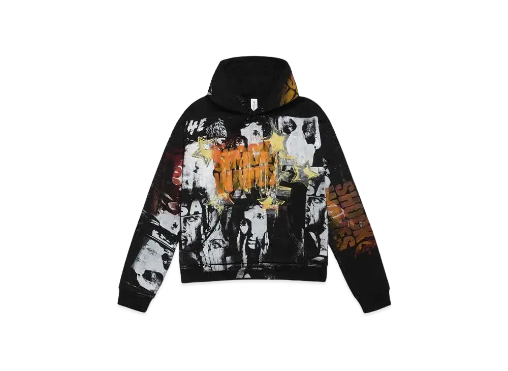 THE INCORPORATED USED HOODY "BLACK" SIZE M