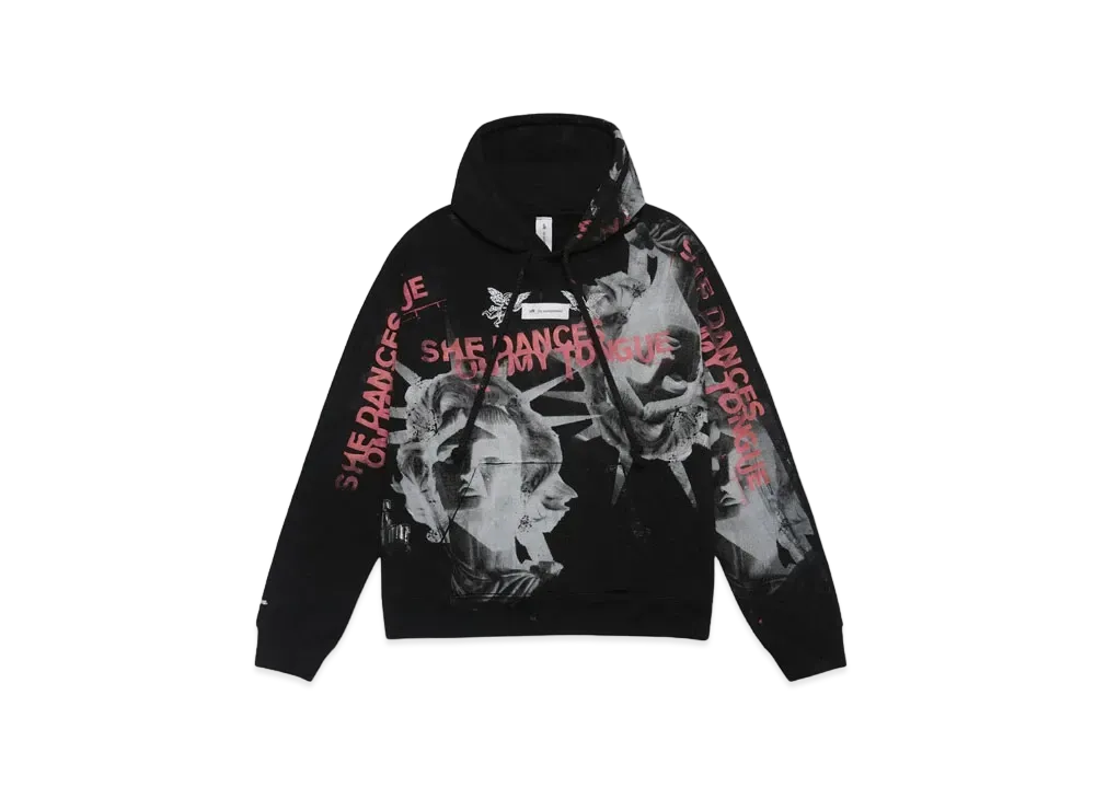 THE INCORPORATED USED HOODY "BLACK" SIZE L