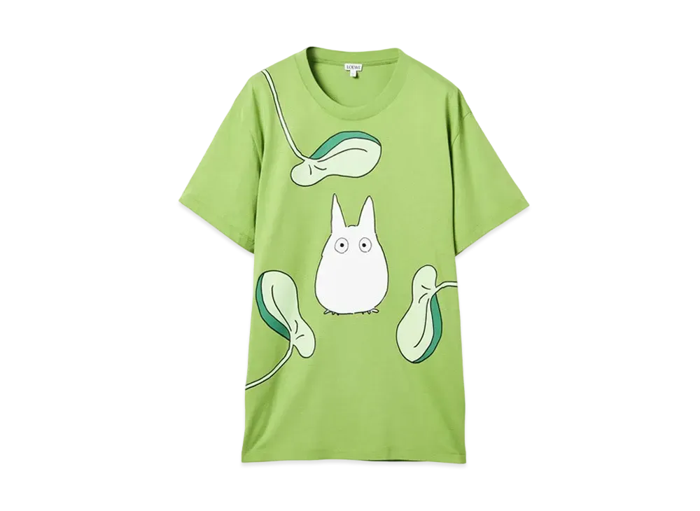 LOEWE x My Neighbor Totoro T-shirt In Cotton "Green"