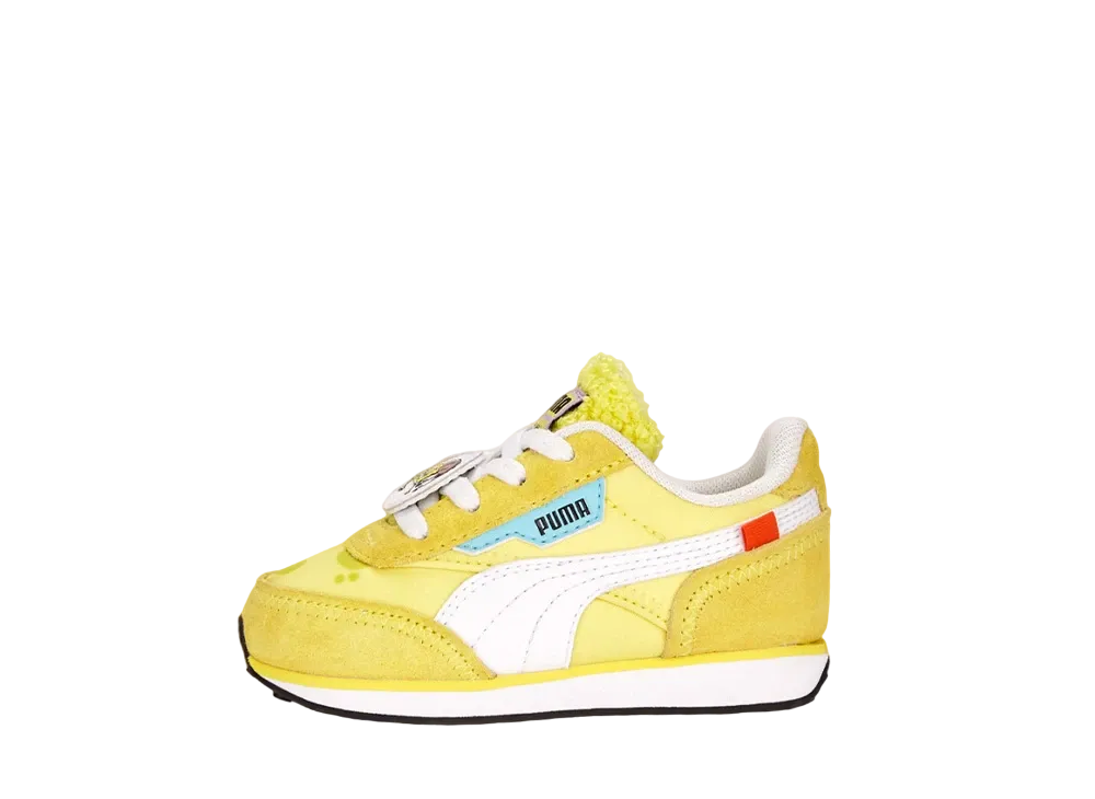 スポンジ・ボブ スクエアパンツ  × プーマ TD フューチャー ライダー "イエロー/ホワイト"(キッズ)