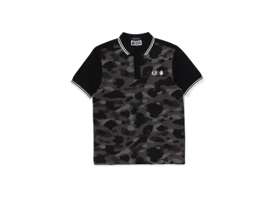 A BATHING APE x Fred Perry Color Camo Polo "Black"