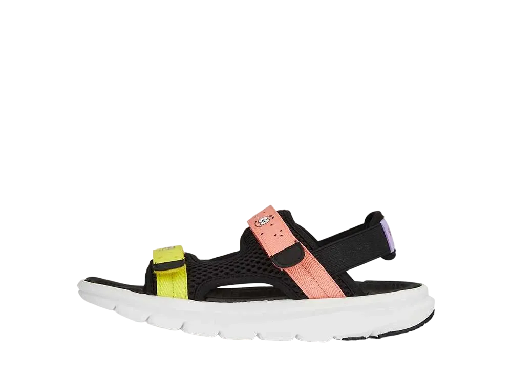 スポンジ・ボブ スクエアパンツ × プーマ GS エボルブ サンダル "プーマ ブラック/プーマ ホワイト/カーネーション/ピンク セランダイン"