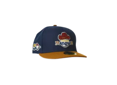 NEW ERA Texas Rangers 50th anniversary "LIGHT NAVY×CAMEL"