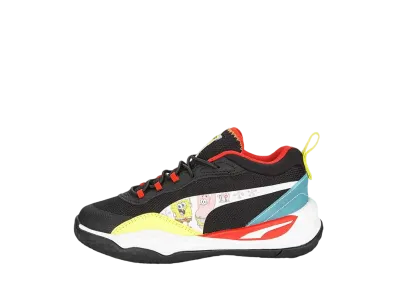Spongebob Squarpants × Puma PS Play Maker Sneaker "Puma Black/Puma White/Celandine/Hero Blue"
