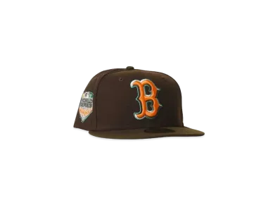 NEW ERA Boston Red Sox 2018 world series "BROWN"
