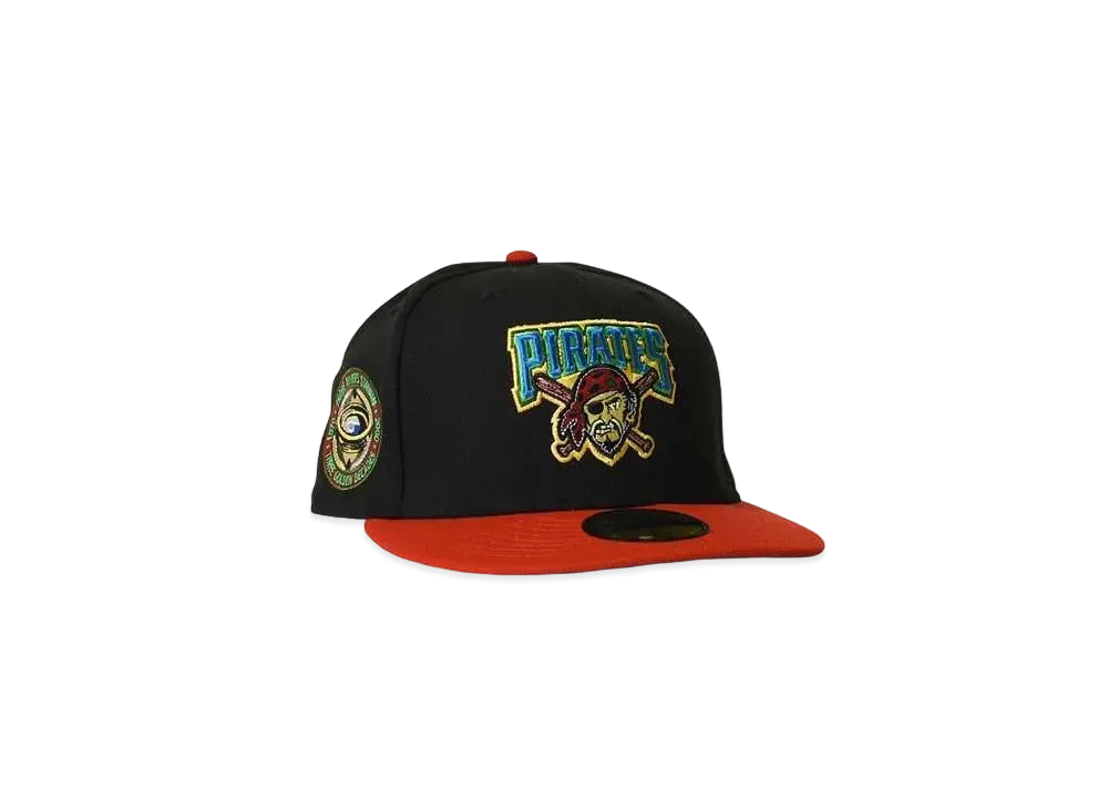 NEW ERA Pittsburgh Pirates THREE RIVERS STADIUM "BLACK×RED"