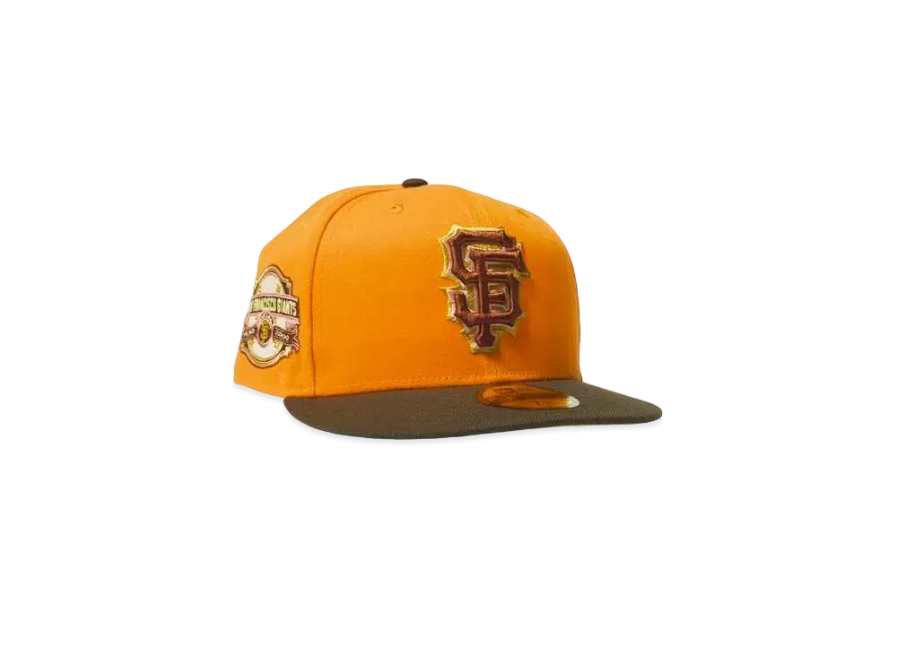 NEW ERA San Francisco Giants 2000 inaugural season "BURNT ORANGE×BROWN"