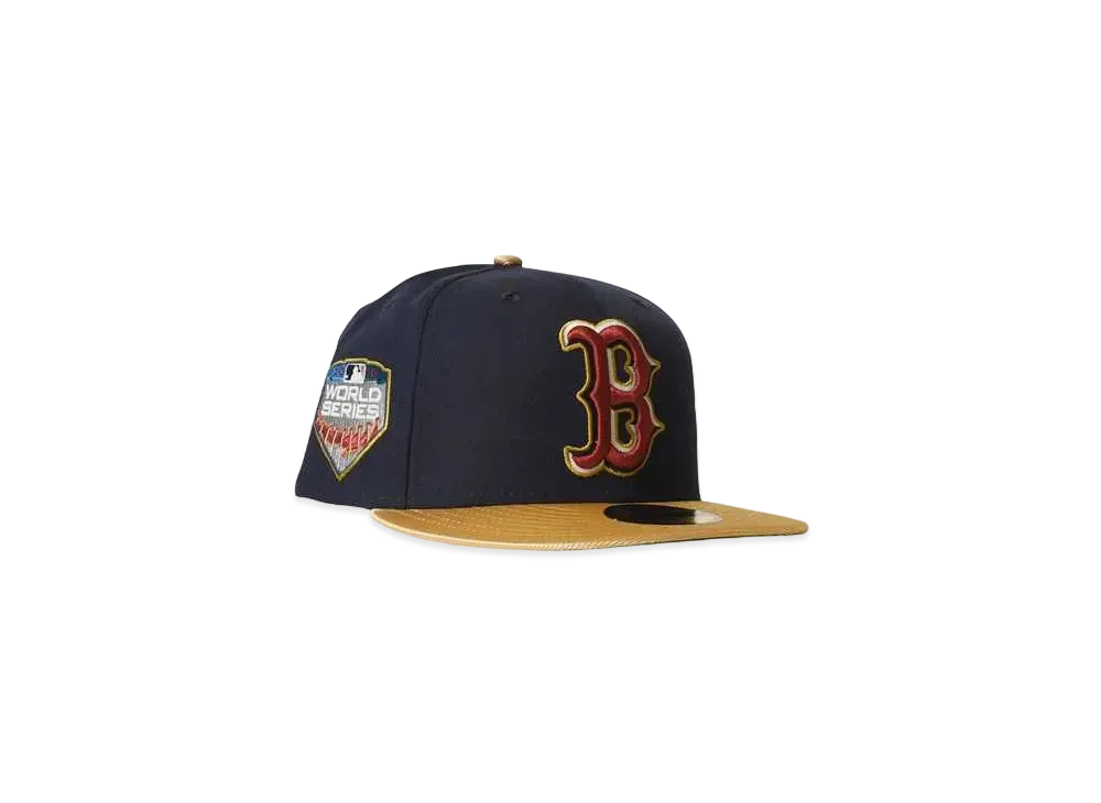 NEW ERA Boston Red Sox 2018 world series "NAVY×MT.GOLD"