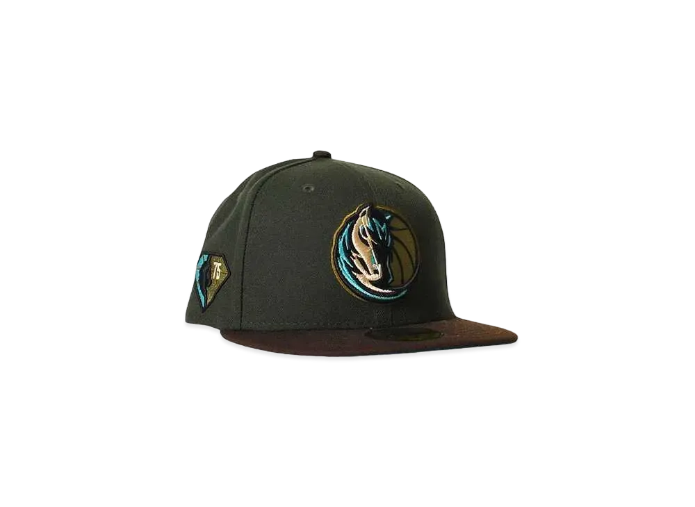 NEW ERA DALAS MAVERICKS "OLIVE×BROWN"