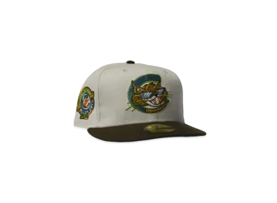NEW ERA CHARLESTON ALLEY CATS HOMETOWN COLLECTION_ "NATURAL×BROWN"