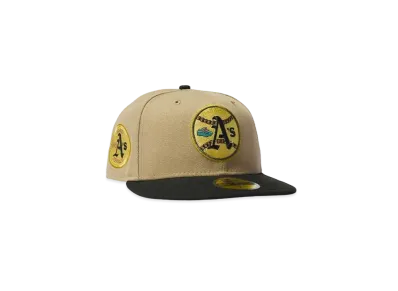 NEW ERA Oakland Athletics 1973 world series "KHAKI×BLACK"