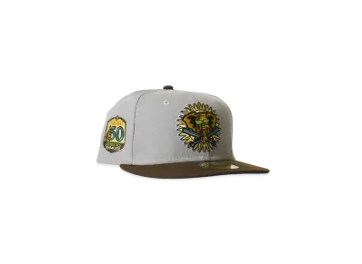 NEW ERA Oakland Athletics 50th anniversary "LIGHT GRAY×BROWN"