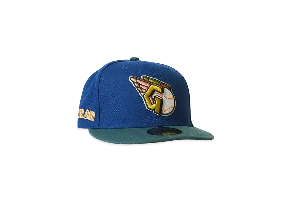 NEW ERA Cleveland Guardians cleve patch "BLUE×AQUA"