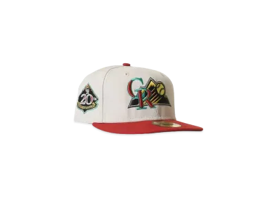 NEW ERA Colorado Rockies 20th anniversary "NATURAL×RED"