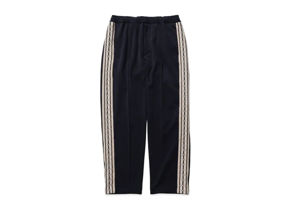 Sasquatchfabrix Lace Tape Track Pants "Navy"