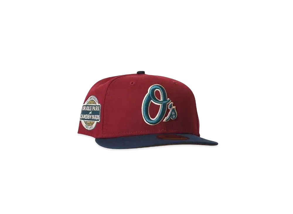 NEW ERA Baltimore Orioles 20th anniversary "MAROON×NAVY"