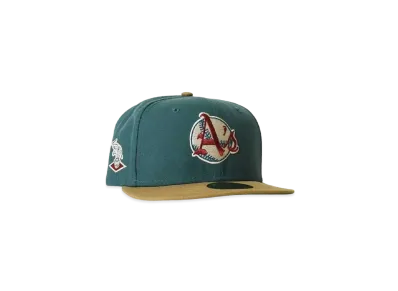 NEW ERA Kansas city Athletics elephant patch "AQUA×KHAKI"