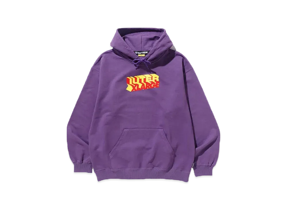 XLARGE x IUTER XIUTER Giant Hoodie "Purple"
