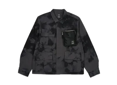 PALACE PORTER Jacket "Black Wave Dye"