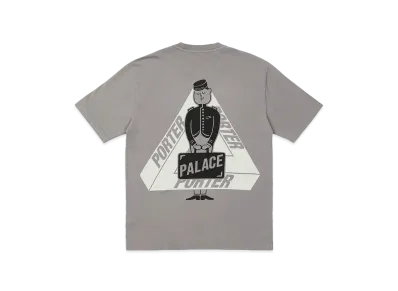 PALACE PORTER Tri-Ferg Bell Boy T-Shirt "Grey"