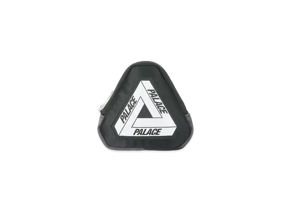 PALACE PORTER Zip Coin Wallet "Black Wave Dye"