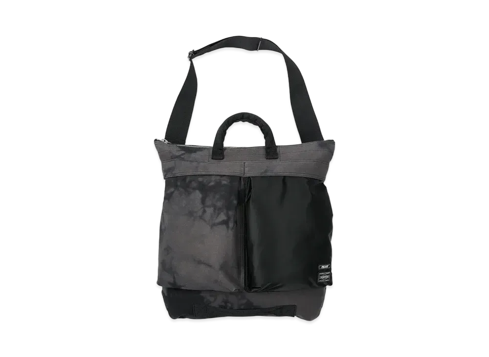 PALACE PORTER 2Way Helmet Bag "Black Wave Dye"