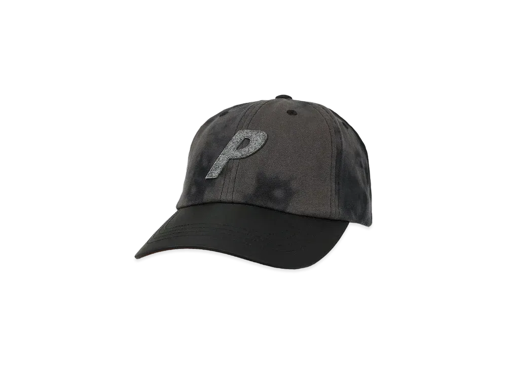 PALACE PORTER P 6-Panel "Black Wave Dye"