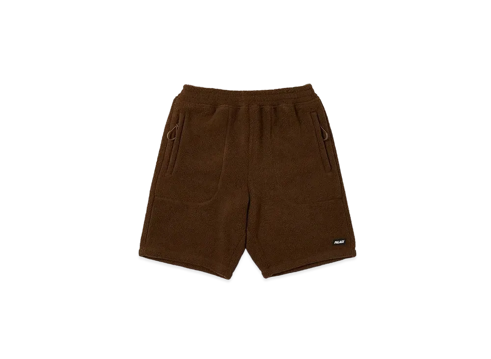 PALACE Peak Fleece Short "Mocha"