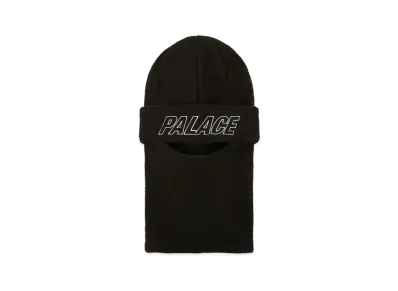 PALACE Fleece Facewarmer Beanie "Black"