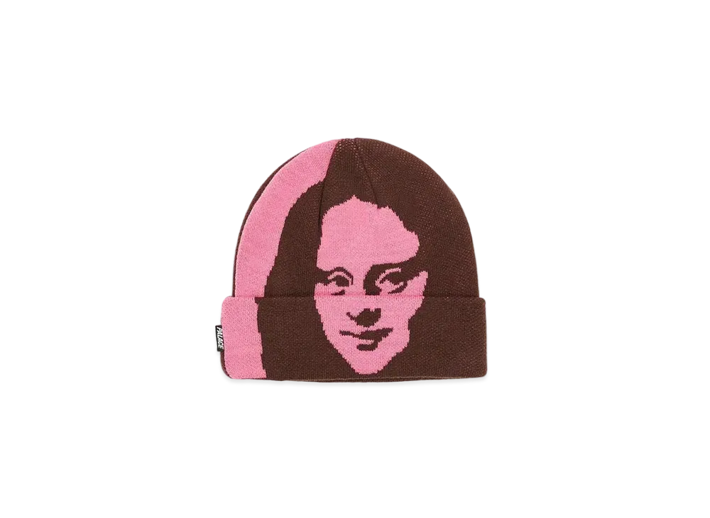 PALACE Mona Lisa Beanie "Brown"