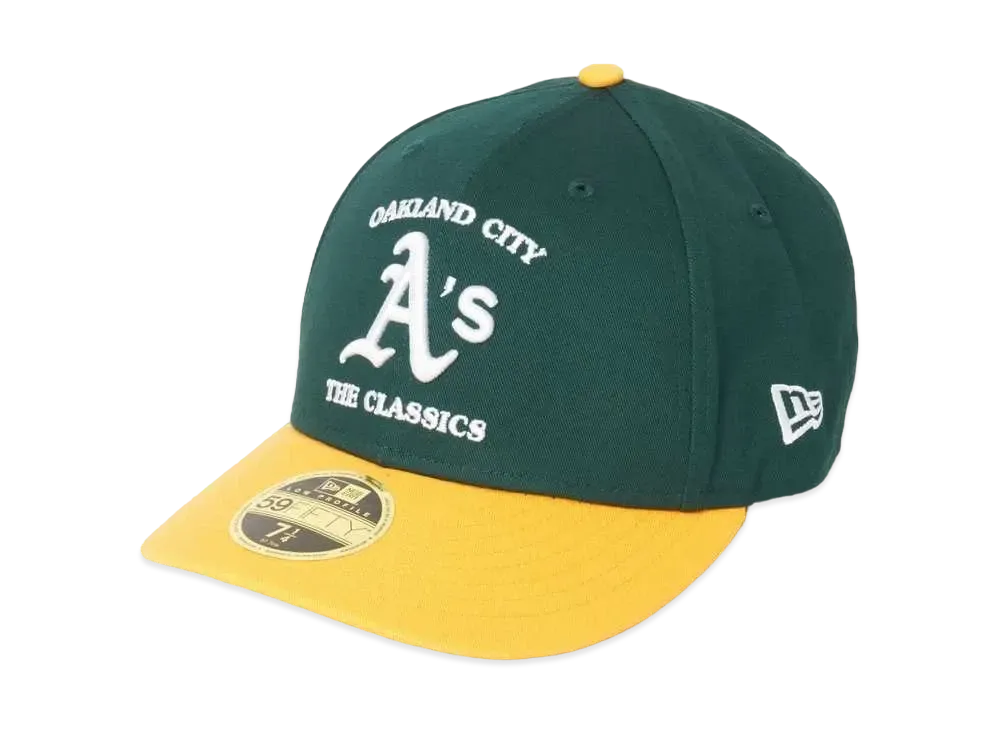 NEW ERA x MLB x 24KARATS Oakland Athletics "Green"