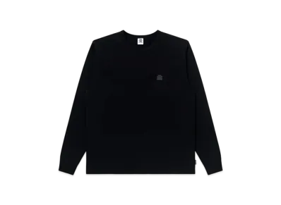 Black Eye Patch Small OG Label L/S Tee "Black"