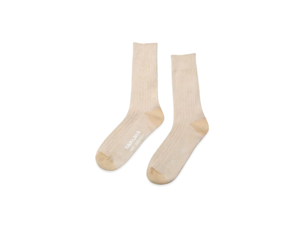 New Balance x Baklava Flea Market Marled Socks "Cream"