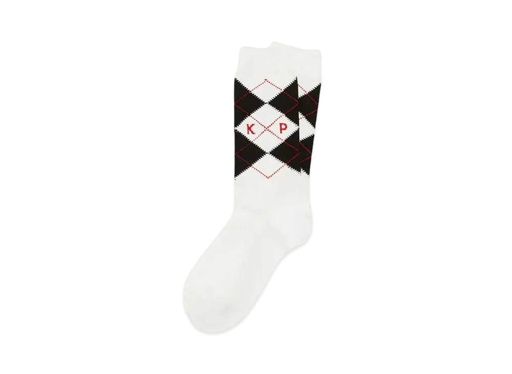 KENZO 'KP' Socks "Off White"