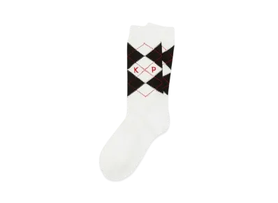 KENZO 'KP' Socks "Off White"