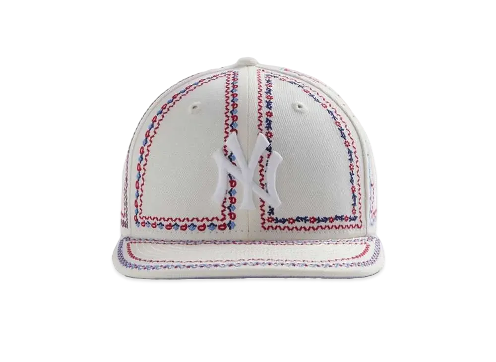 Kith x New Era x Yankees Floral Frame 59Fifty "Sandrift"